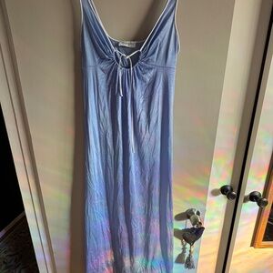Vintage 70’s Vassarette Blue maxi nightgown